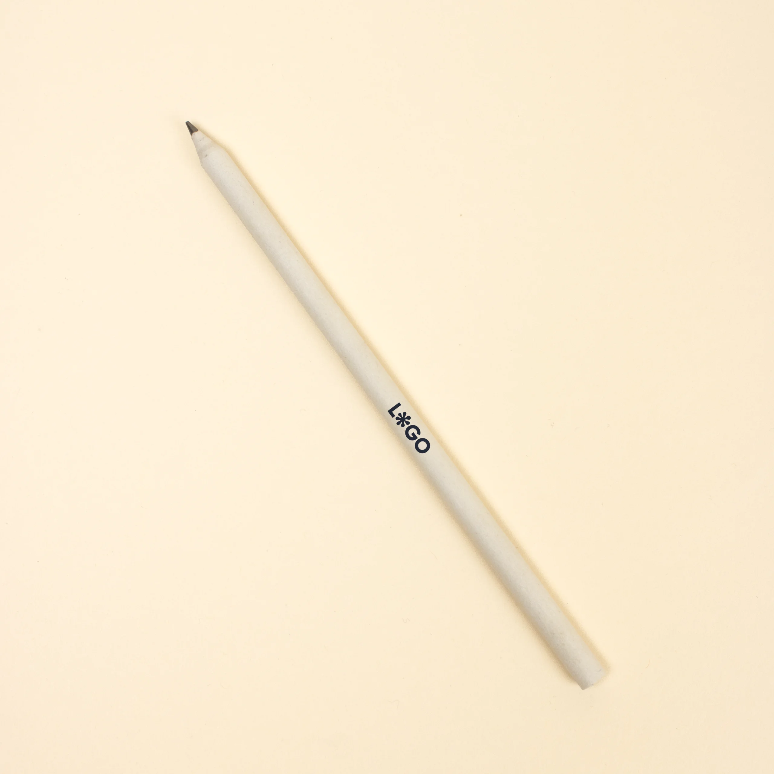 [006009] ALBAR: Crayon en papier journal recyclé. Personnalisation en 1 couleur